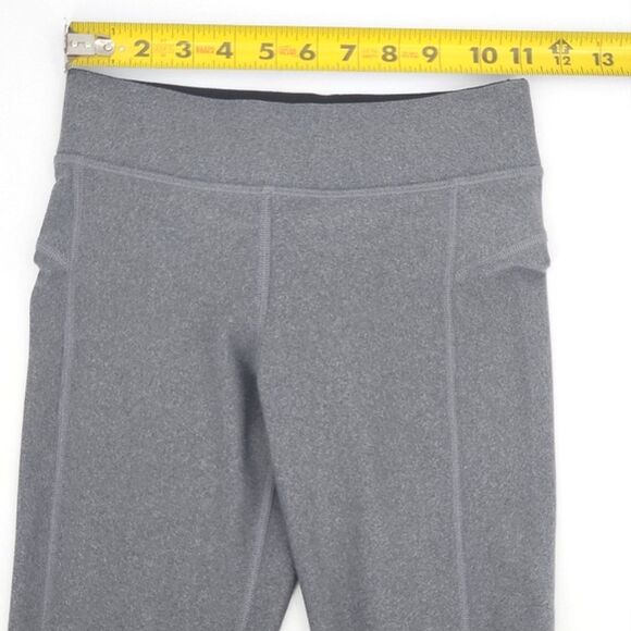 Under Armor Compression Heat Gear Leggings Extra Small XS Gray Athletic Pull On - Picture 4 of 7